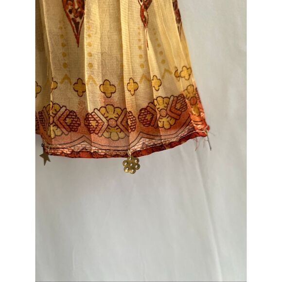 Erica Brooke Boho Plus Sized Flowy Sheer Tank size 18 - Picture 3 of 5